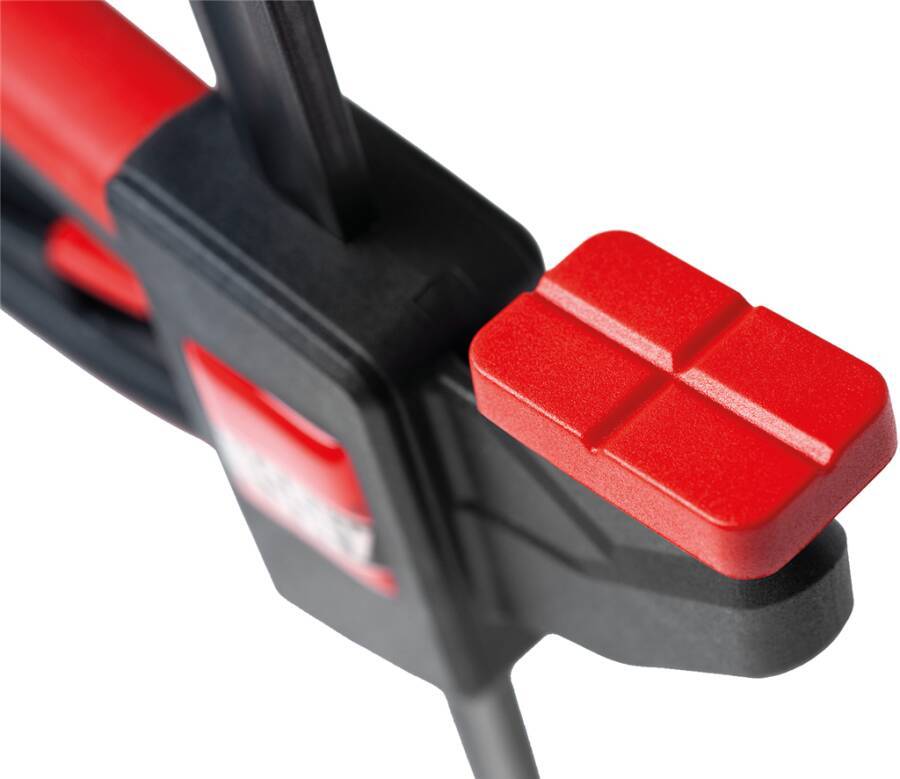 Einhandzwinge EZ EZL15-8 Spannweite 150 mm Ausladung 80 mm Spreizweite (e) 160-300 mm Schiene 18 x 5 mm Gewicht 0,58 kg