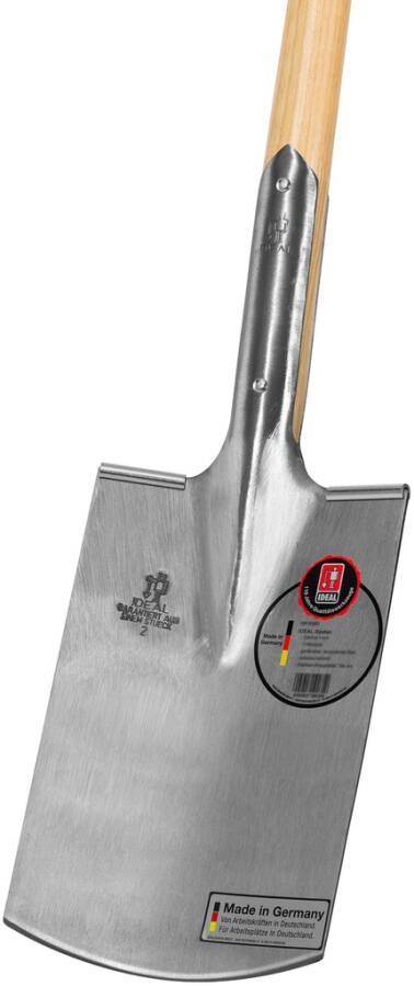 Gärtnerspaten mit Tritt 10010243 Blattmaß 285 x 185 mm Länge 850 mm Stiel Eschen-T-Stiel