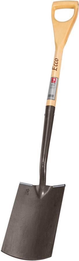 Bauspaten Gärtnerform 11010236 Blattmaß 285 x 185/180 mm Länge 850 mm Stiel Eschen-D-Stiel