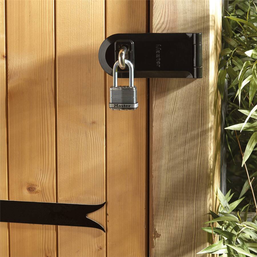Vorhängeschlösser Excell® M5EURDLH Farbe silber Typ gehärtet Bügelhöhe 51 mm Bügelstärke 9 (achteckig) mm Breite 52 mm