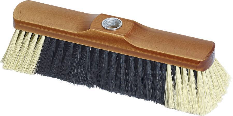 Zimmerbesen Rosshaarmischung 89904 Breite 28 cm Reihen 5 für Stiel-Ø 24 + Gewinde mm