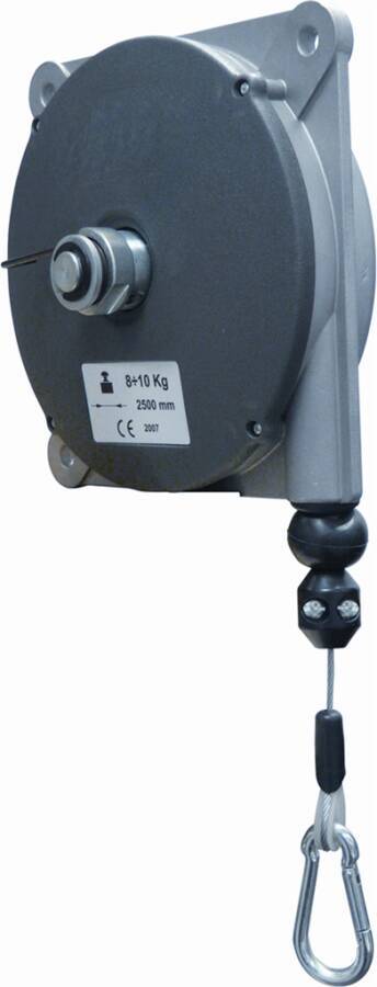 Federzüge Stahl-Drahtseil G30123 Tragkraft 2 - 4 kg Hublänge 2,5 m Seil-Ø 2,5 mm Bauhöhe 415 mm Gewicht 2,85 kg