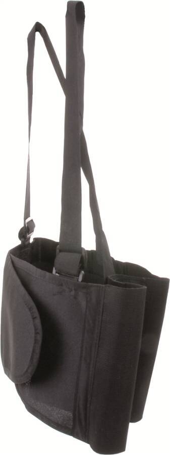 Rückenstütze 722840S Größe S Farbe schwarz Ausführung für Hüftumfang 71 - 81 cm