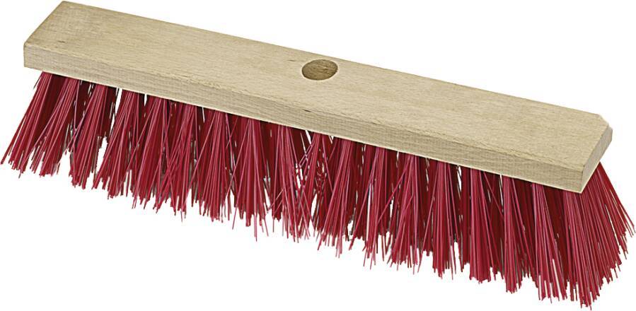 Straßenbesen Elaston 8994706 Breite 60 cm Reihen 6/24 für Stiel-Ø 24 mm Material Holz