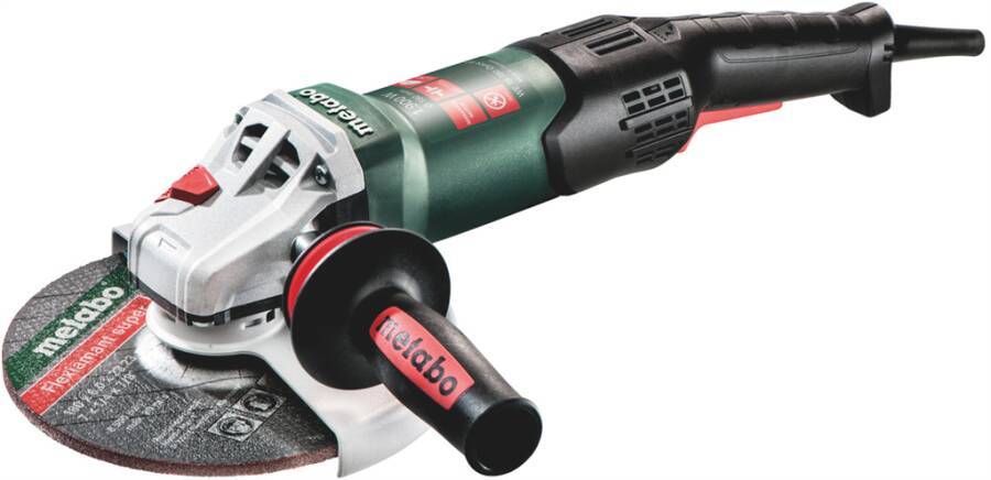 Winkelschleifer WE 19-180 Quick RT 601088000 Modell WE19-180 Quick Lieferumfang Schutzhaube, Zusatzhandgriff Metabo Vibr