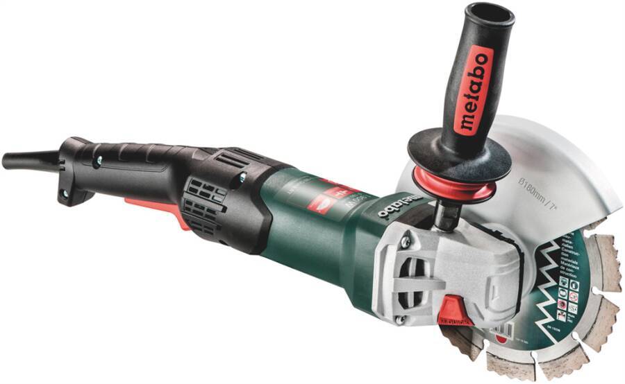 Winkelschleifer WE 19-180 Quick RT 601088000 Modell WE19-180 Quick Lieferumfang Schutzhaube, Zusatzhandgriff Metabo Vibr