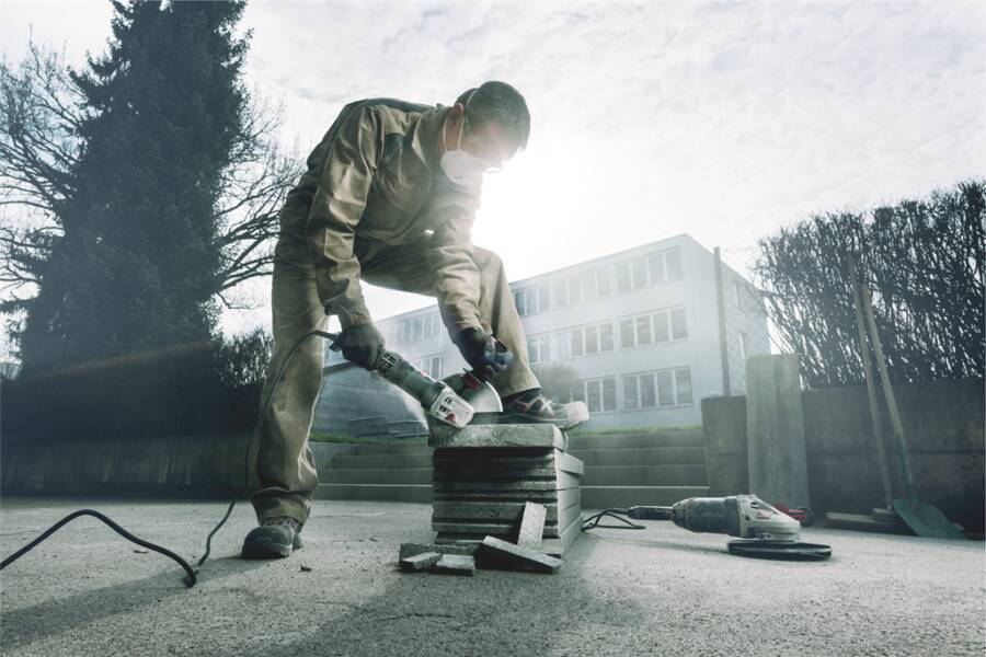 Winkelschleifer WE 19-180 Quick RT 601088000 Modell WE19-180 Quick Lieferumfang Schutzhaube, Zusatzhandgriff Metabo Vibr