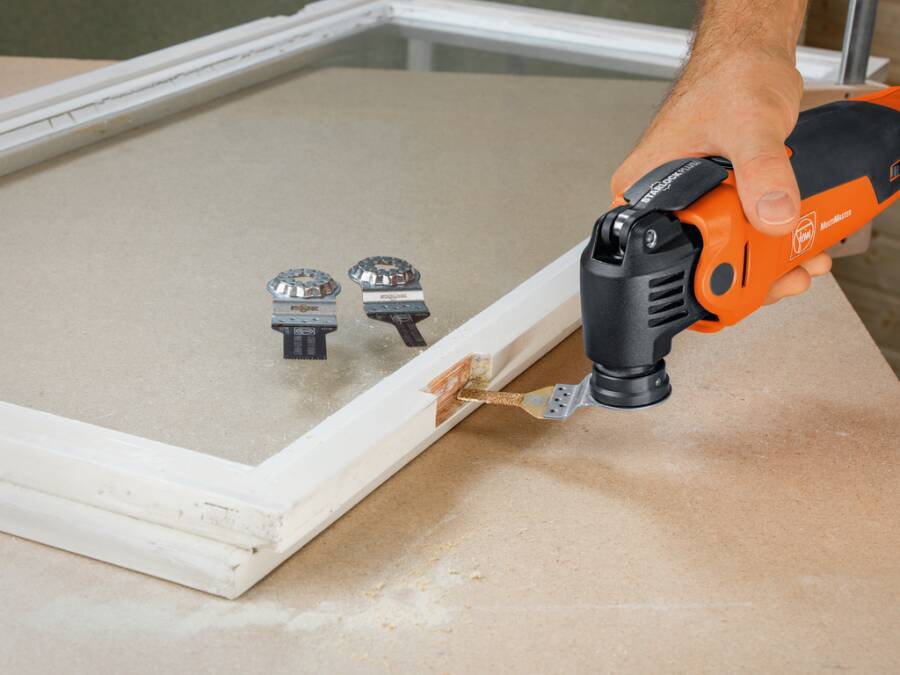 Akku-Multi-Tool Multimaster AMM 500 Plus TOP 71293863000 Typ Solo Opt. - Lieferumfang ohne Akku und Ladegerät - Sägeb