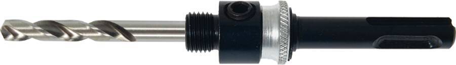 Aufnahmeschäfte für Lochkreissägen 5840203 Ausführung 1/2`` UNF-Gewinde Schaft SDS-plus Zentrierbohrer HSS-G (6,3mm) für