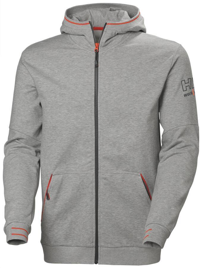 Kapuzen-Sweatjacke KENSINGTON 79243_930-L Größe L Farbe grau