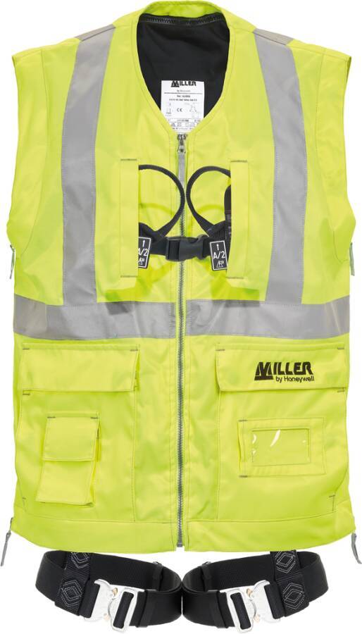 Warnweste Miller® mit H500-Design™Auffanggurt 1036124 Größe 02