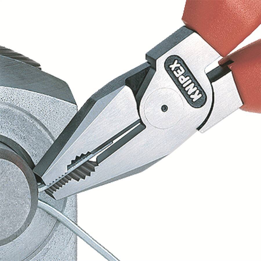 Kraft-Kombizange 02 02 200 Länge 200 mm Schneidbereich (Stahldraht-Ø) 2,8 mm Typ 3-K-Griff Schneidwert CU-Kabel, mehrdr
