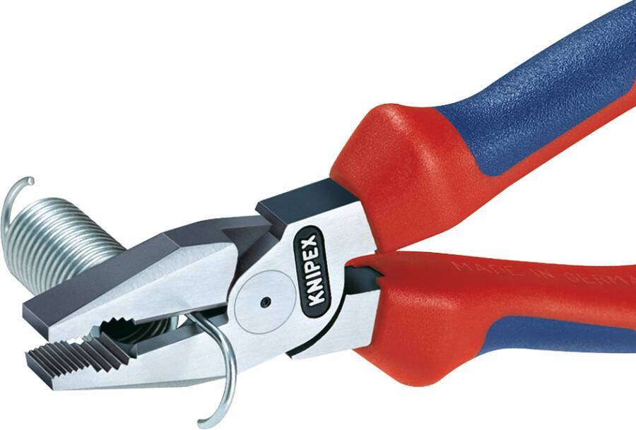 Kraft-Kombizange 02 02 200 Länge 200 mm Schneidbereich (Stahldraht-Ø) 2,8 mm Typ 3-K-Griff Schneidwert CU-Kabel, mehrdr