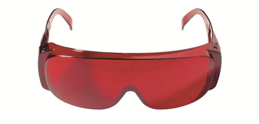 Laser-Sichtbrille rot 1608M0005B
