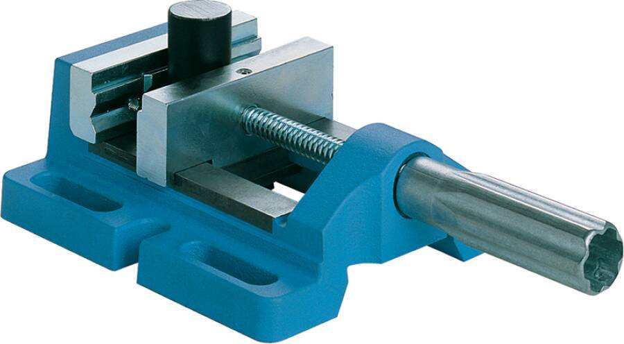 Maschinenschraubstock mittelschwer MSM 85 Backenbreite 85 mm Spannweite 70 mm Backenhöhe - mm Schlitzabstand 110 mm Nut