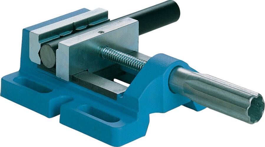 Maschinenschraubstock mittelschwer MSM 120 Backenbreite 120 mm Spannweite 105 mm Backenhöhe - mm Schlitzabstand 148 mm N