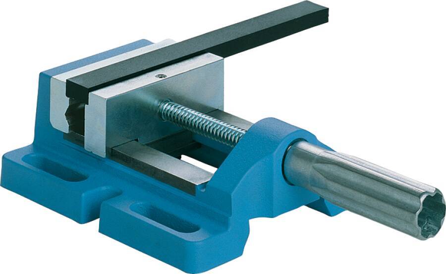 Maschinenschraubstock mittelschwer MSM 120 Backenbreite 120 mm Spannweite 105 mm Backenhöhe - mm Schlitzabstand 148 mm N