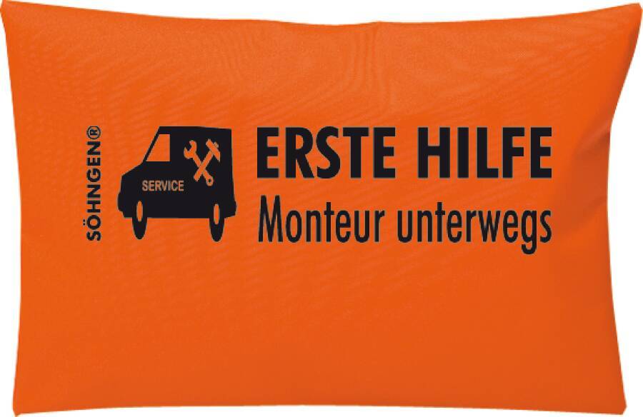 Erste-Hilfe-Set Monteur unterwegs 0308023o Norm ohne Abmessung (LxB) ca. 210 x 140 mm