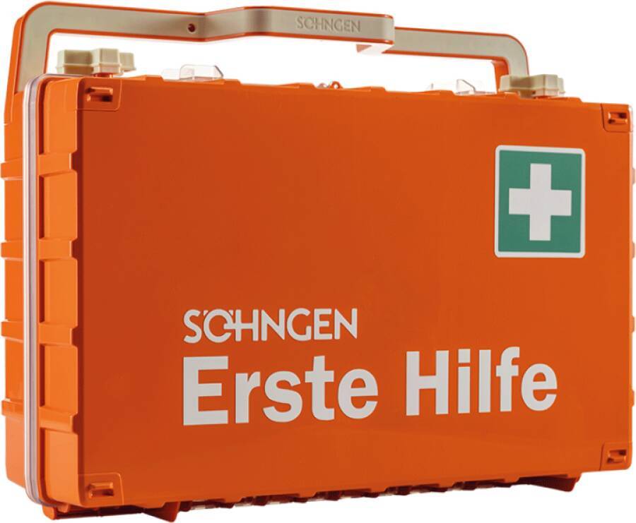 Erste-Hilfe-Koffer DIN 13169 3001155 Norm Standard-Füllung nach DIN 13169 Abmessung (LxBxH) ca. 340 x 240 x 120 mm