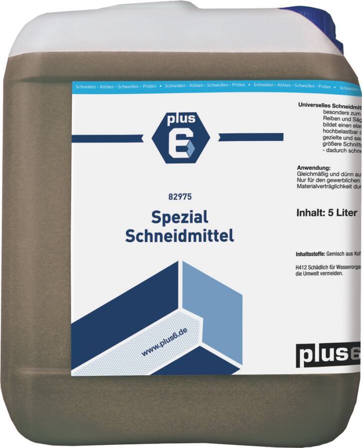 Spezial-Schneidmittel, nicht wassermischbar 82975 Inhalt 5 l Gebindeart Kanister pH-Wert -