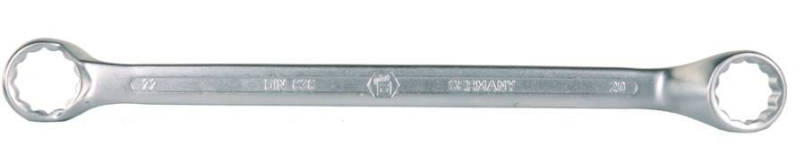 Doppelringschlüssel tief gekröpft plus6 4122027X32 SW 27x32 mm Länge 340 mm Hersteller plus6
