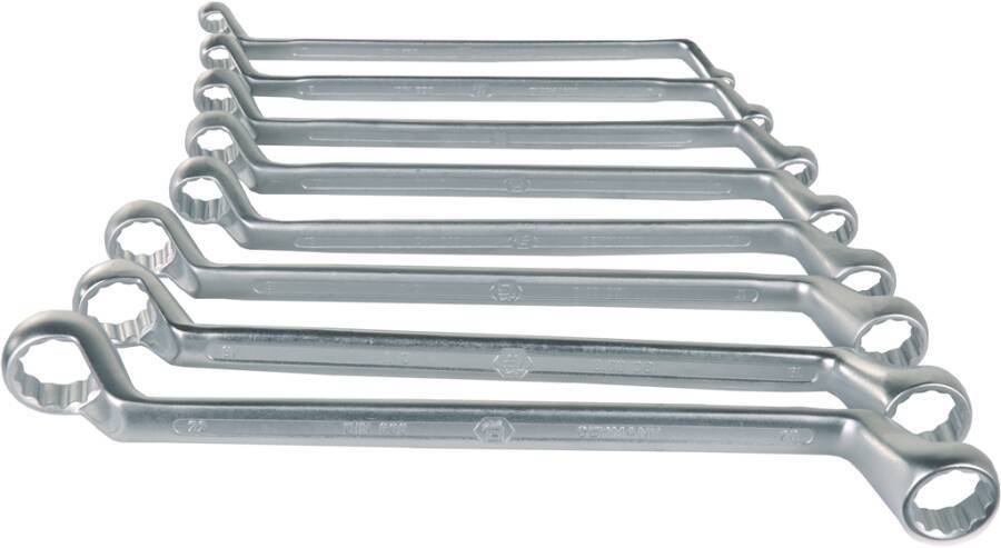 Doppelringschlüsselsatz plus6 41217 SW 6 x 7, 8 x 9, 10 x 11, 12 x 13, 14 x 15, 16 x 17, 18 x 19, 20 x 22, //21 x 23, 24