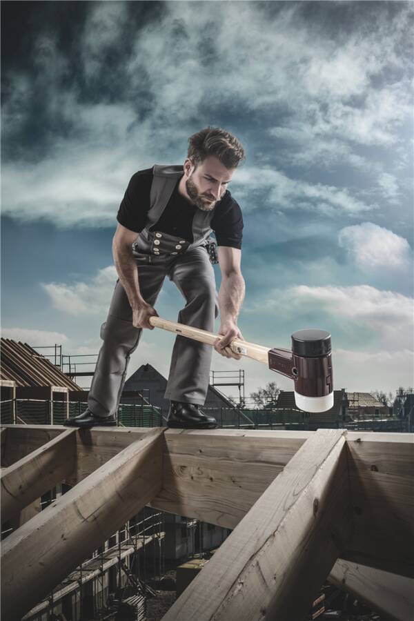 Vorschlaghammer SIMPLEX 3027.281 Typ Hammer Kopf-Ø 80 mm Kopflänge 175 mm Gesamtlänge 800 mm Gewicht 3220 g Ausführung m