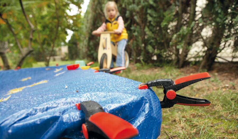 Federzwinge Clippix XC XC1-SET Ausführung Set (7 Stk.) Spannweite 20 mm Ausladung 20 mm