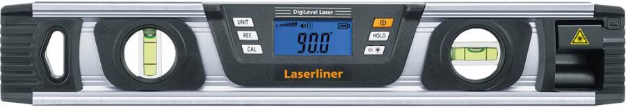 Laser-Wasserwaage DigiLevel Laser 081.255A Lieferumfang Transporttasche, Batterien (2x1,5V (Typ AAA/LR03) Länge 40 cm