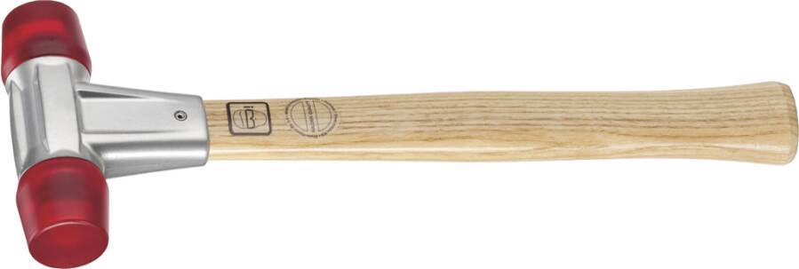 Kunststoffhammer BASEPLEX 3906050 Typ Hammer Kopf-Ø 50 mm Kopflänge 115 mm Gesamtlänge 340 mm Gewicht 900 g