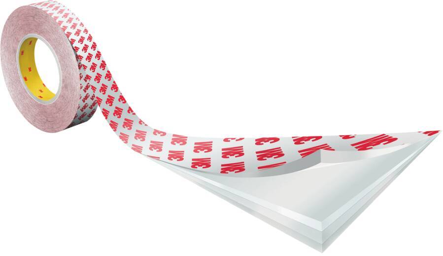 Doppelseitiges Klebeband GPT-020P GPT-020_12X50 Farbe transparent Rollenbreite 12 mm Rollenlänge 50 m Dicke 0,2 mm