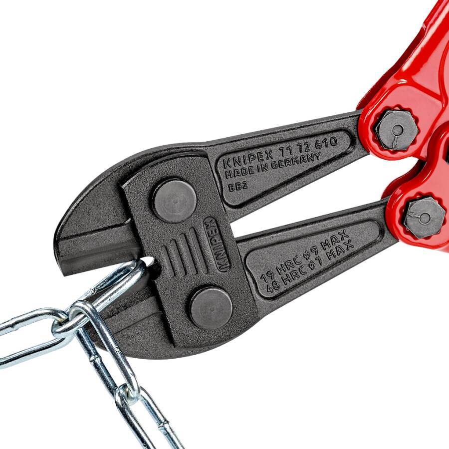Bolzenschneider Knipex 71 72 760 Länge 760 mm Schneidbereich Ø (HRC19 / HRC40 / HRC48) 11 / 9 / 8 mm