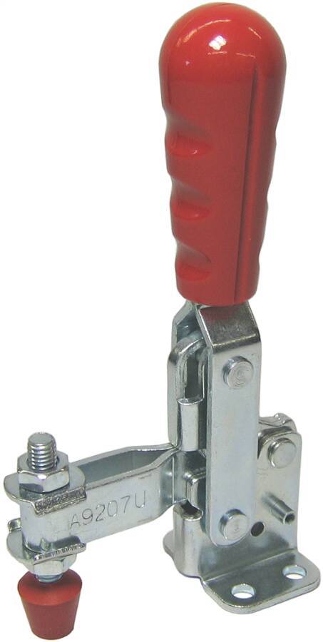 Senkrechtspanner Basic 268013 Größe 3 Haltekraft (F) 2,5 kN Höhe 185 mm Länge 90 mm Andrückschraube M8 Öffnungswinkel α