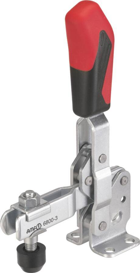 Senkrechtspanner 90019 Größe 1 Haltekraft (F1) 0,6 kN Haltekraft (F2) 1,1 kN Höhe 98 mm Länge 61 mm Andrückschraube M