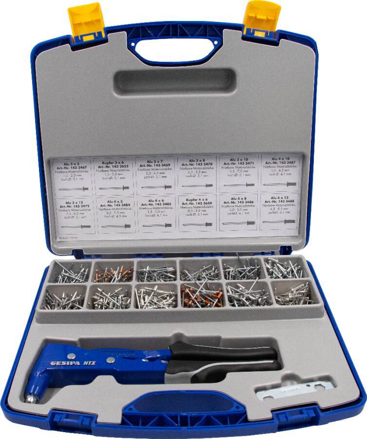 Nietbox NTX mit Handnietzange 1435457