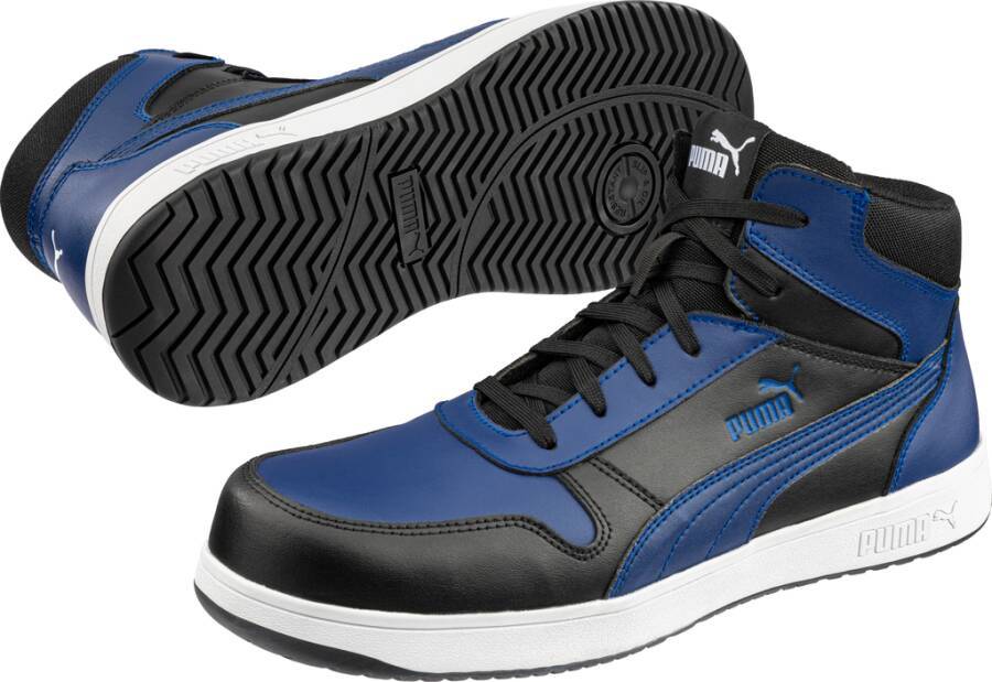 Sicherheitshalbschuh/-hochschuh S3L Frontcourt ESD FO HRO SRC 630070-42 Größe 42 Farbe blau/schwarz Typ Hochschuh Mode