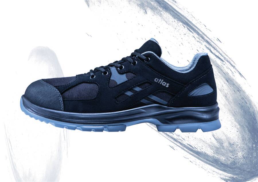 Sicherheitshalbschuh S3 Flash 6305 ESD 26900-41 Größe 41 Farbe schwarz/grau Typ Halbschuh Modell Flash 6305 Schutzklas