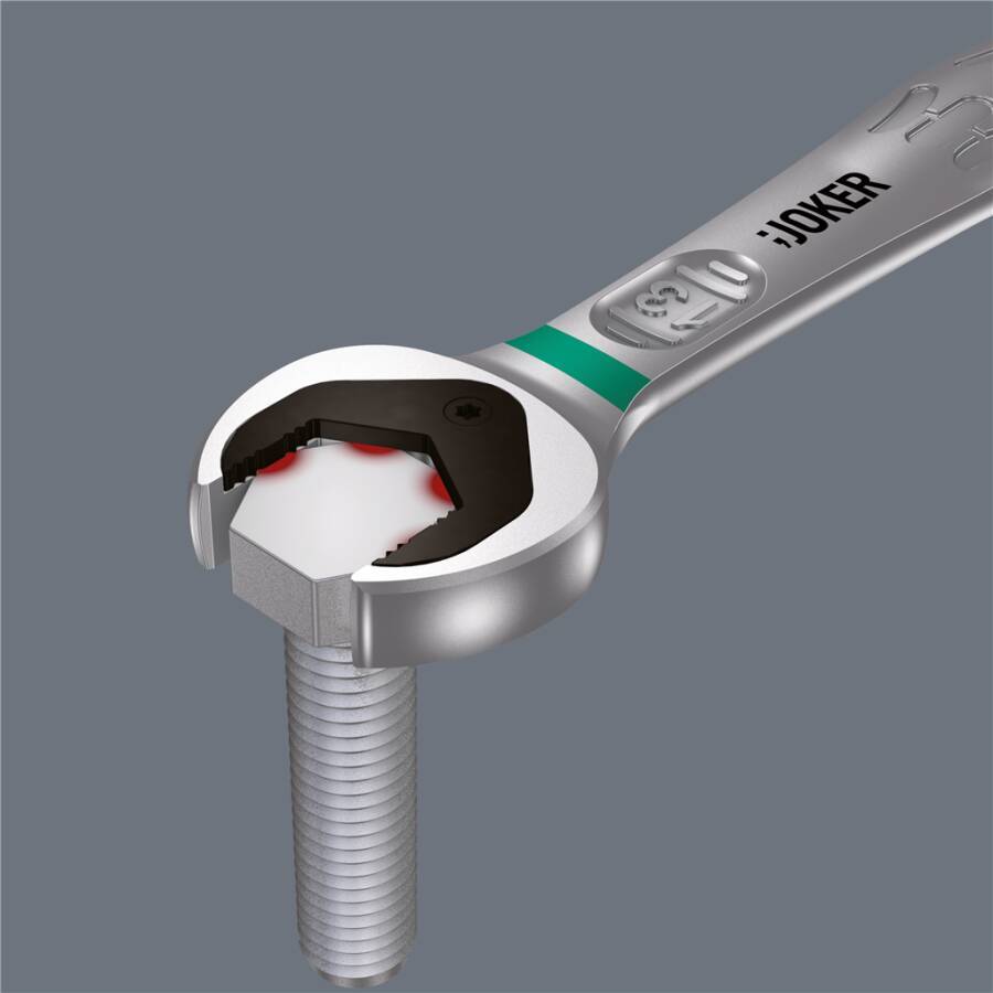 Ratschen-Ringmaulschlüssel JOKER 6000 05073271001 SW 11 mm Länge 165 mm Ringstärke 7,5 mm Ringbreite 22 mm Maulstärke