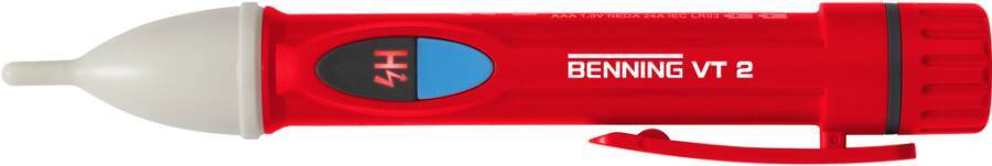 Berührungslose Phasenprüfer 044055 Typ VT 2 Anzeige grüne/rote LED-Prüfspitze/Summer Überspannungskategorie CAT IV 600 V