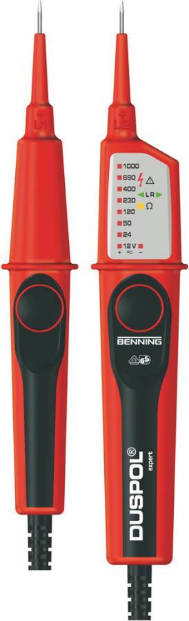 Spannungsprüfer Duspol 050262 Typ expert Anzeige 12, 24, 50, 120, 230, 400, 690, 1.000 V AC/ DC (LED) Überspannungskateg