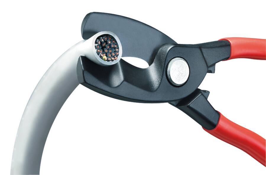 Kabelschere 200 mm patentiert 95 11 200 Länge 200 mm Schneidwerte Mehrleiterkabel bis Ø 20 mm / 70 mm²