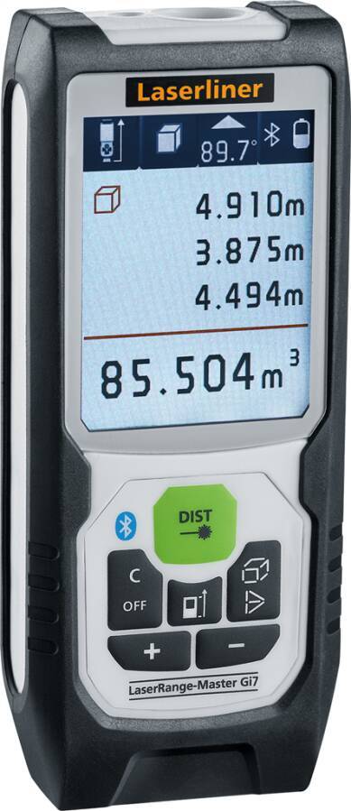 Laser-Entfernungsmesser LaserRange-Master Gi7 Pro 080.837A Typ LaserRange-Master Gi7 Pro Opt. - Lieferumfang 2x 1,5 V LR