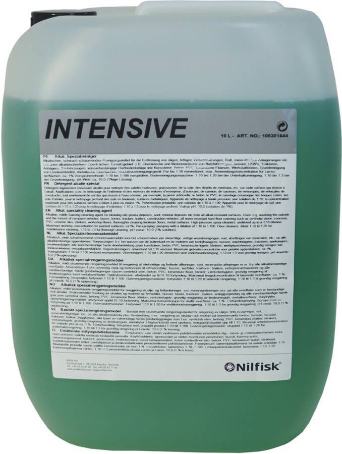 Intensive SV1 105301644 Inhalt 10 l Gebindeart Kanister pH-Wert alkalisch
