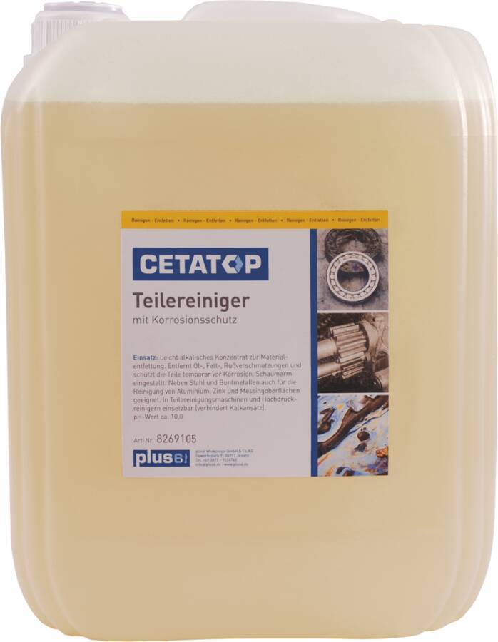 Teilereiniger CETATOP 8269105 Inhalt 5 l Gebindeart Kanister pH-Wert alkalisch