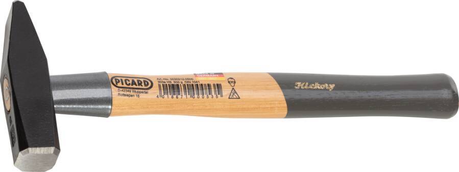 Schlosserhammer mit Hickorystiel & Schlagschutzhülse 0030312-0500 Ausführung Hammer m. Hülse Gewicht 500 g