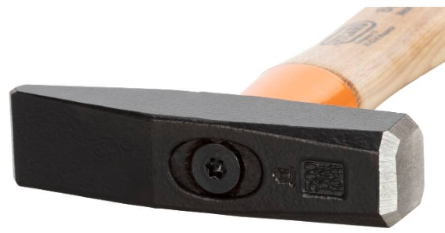 Schlosserhammer Secu TEC® mit Hickorystiel und Stielschutzhülse 0001202-0200 Ausführung Hammer m. Hülse Gewicht 200 g