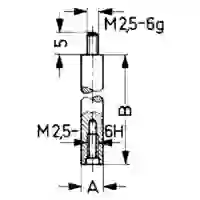 Verlängerungen 62509 Länge 40 mm Verlängerungen 62509 Länge 40 mm