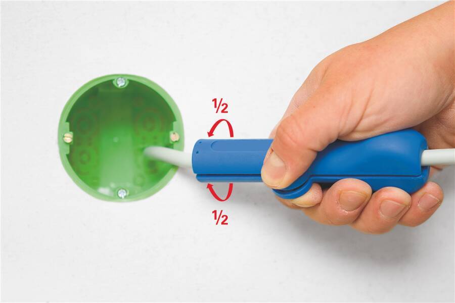 Rundkabel-Abmantelungswerkzeug 44155