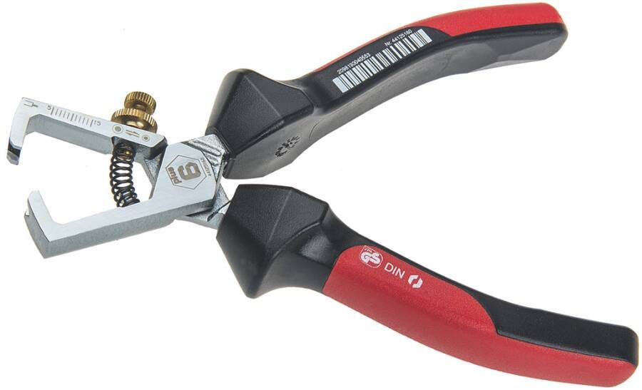 Abisolierzange plus6 einstellbar 160 mm 44125160