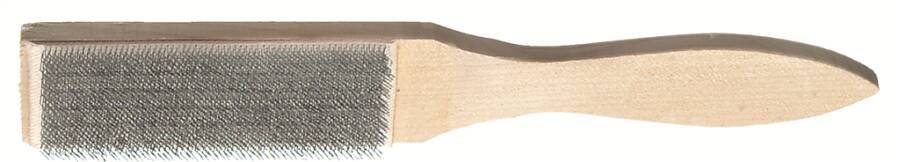 Feilenbürste 037201 Ausführung Stahldraht Reihen - Drahtstärke - mm Besatzhöhe 115 mm Länge 250 mm